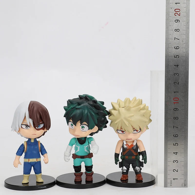 10cm Izuku Midoriya/Bakugo/Todoroki My Hero Academia Figurine