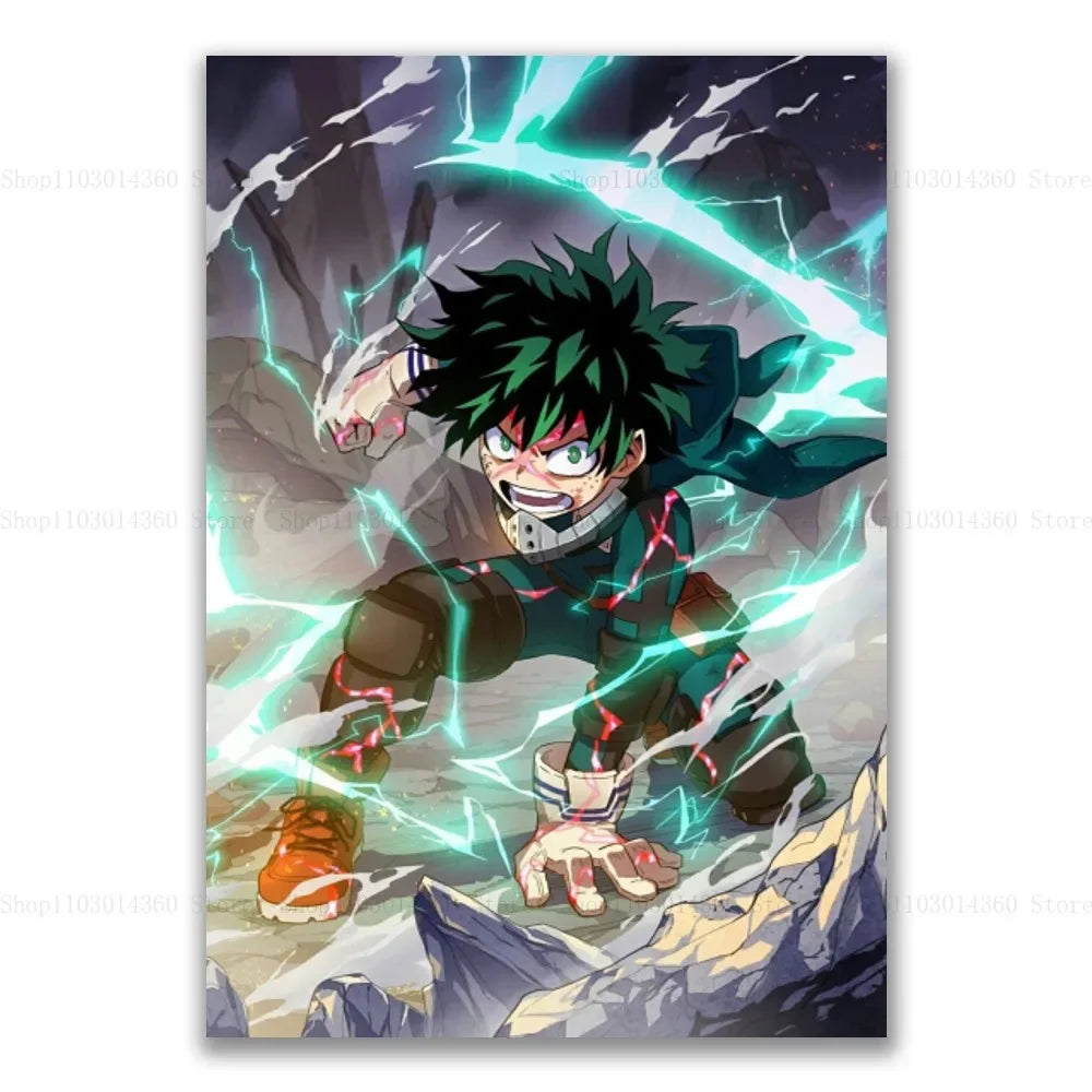 Izuku midoriya Deku My Hero Academia Poster