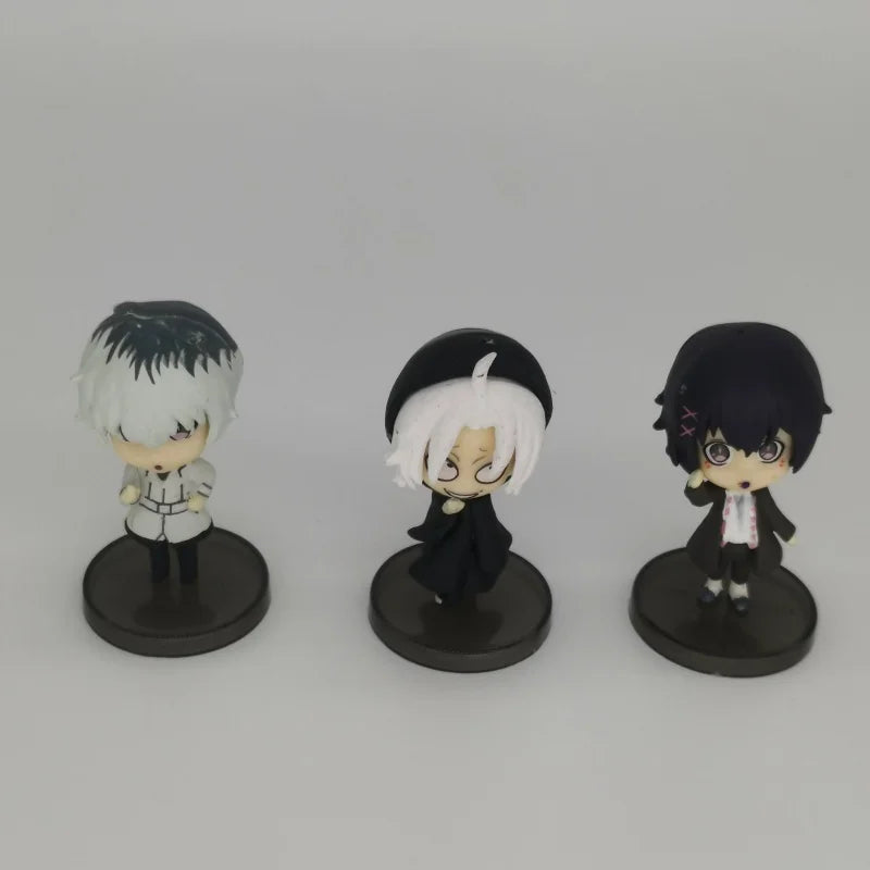 Tokyo Ghoul Anime Figures/Figurines 5CM Kaneki Ken Juzo Suzuya Uta Souta Washuu Furuta Takizawa Seido