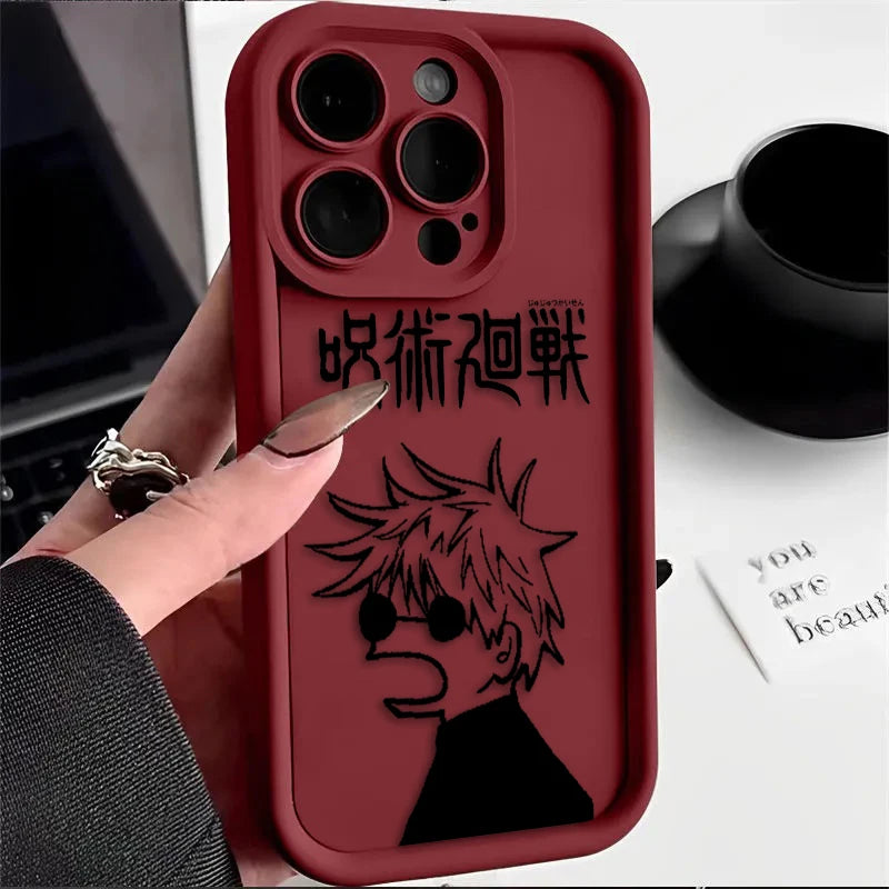 Jujutsu Kaisen Liquid Eye Ladder iPhone Case (Variants Available)