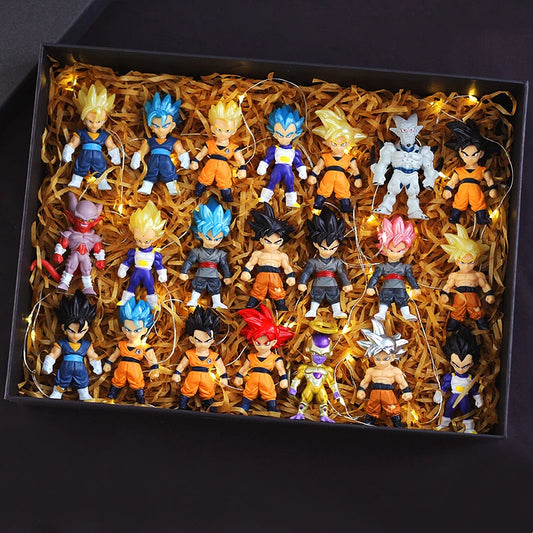 Dragon Ball Z Super Saiyan Action Figurine (13/16/21 Pcs per pack)