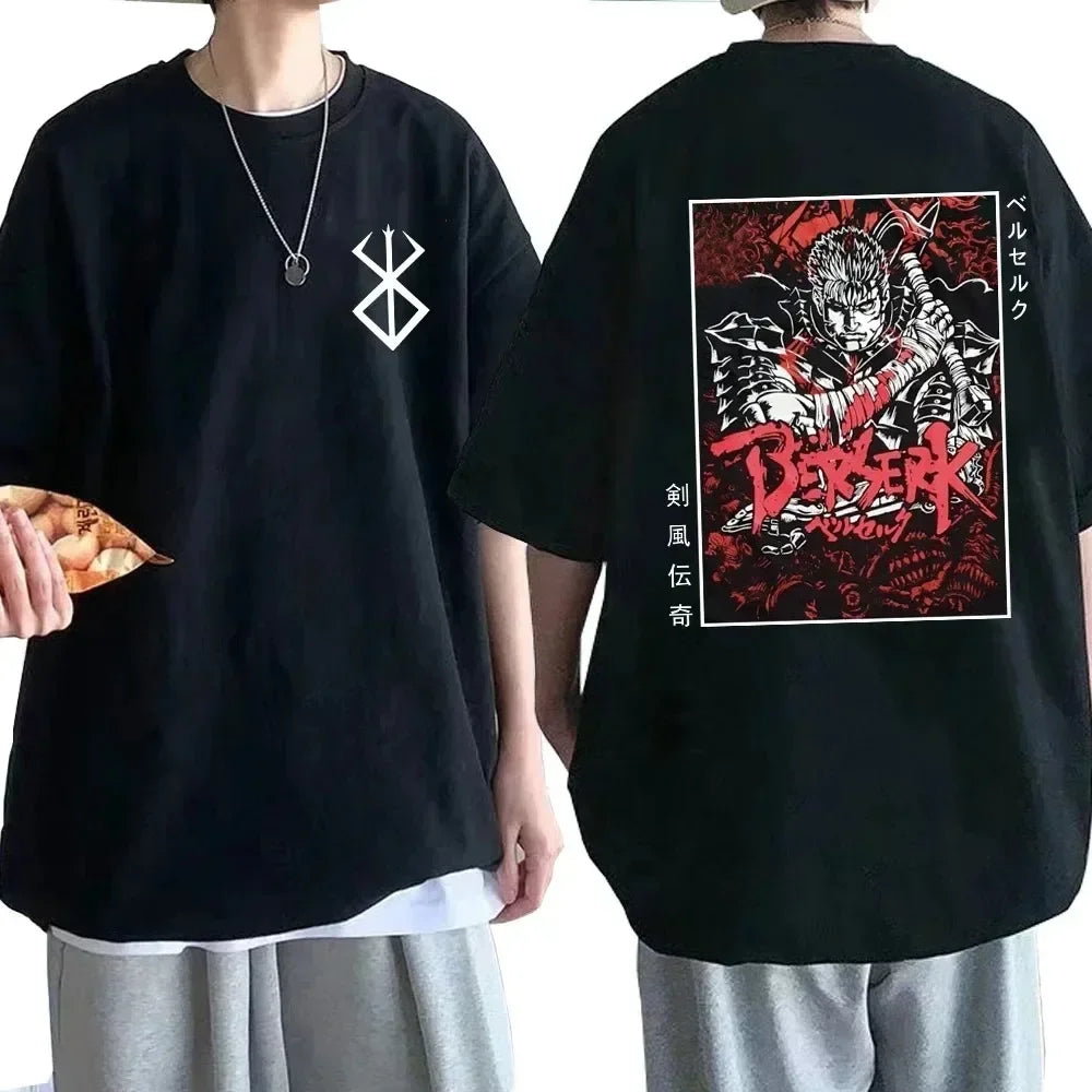 Berserk Guts Oversized T Shirt