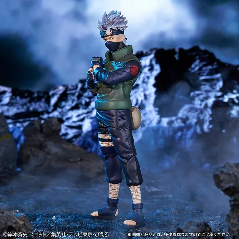 20cm  Naruto Anime Figure Uchiha Sasuke, Hatake Kakashi, Namikaze Minato