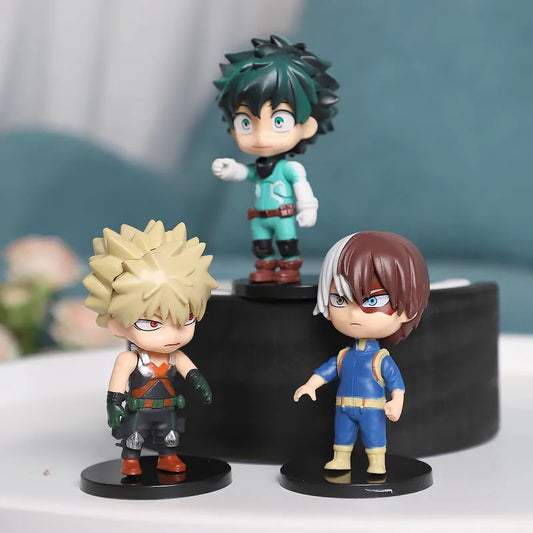 10cm Izuku Midoriya/Bakugo/Todoroki My Hero Academia Figurine