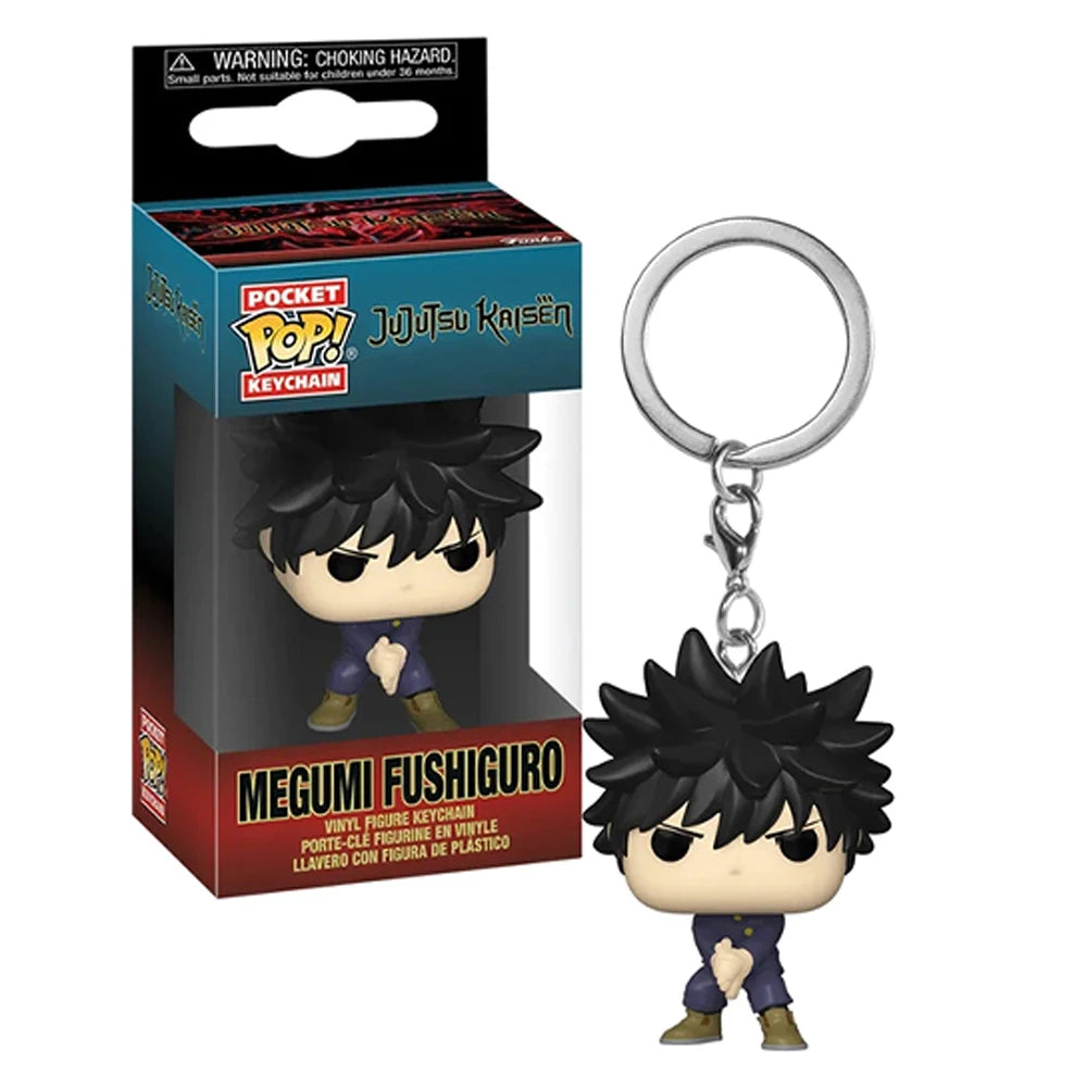 Jujutsu Kaisen POP Keychain Set – Gojo, Nobara, Yuji ,Megumi Action Figure