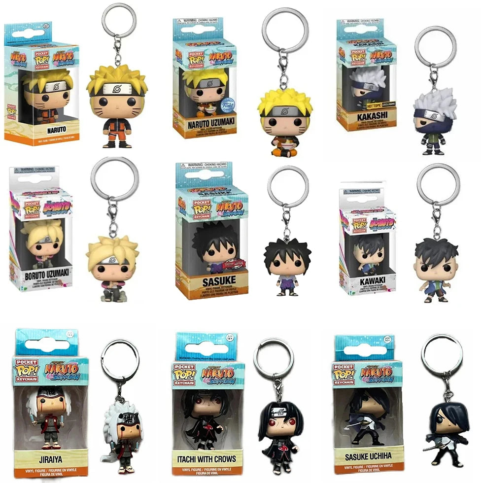 NARUTO ANIME  Uchiha Pocket Keychain