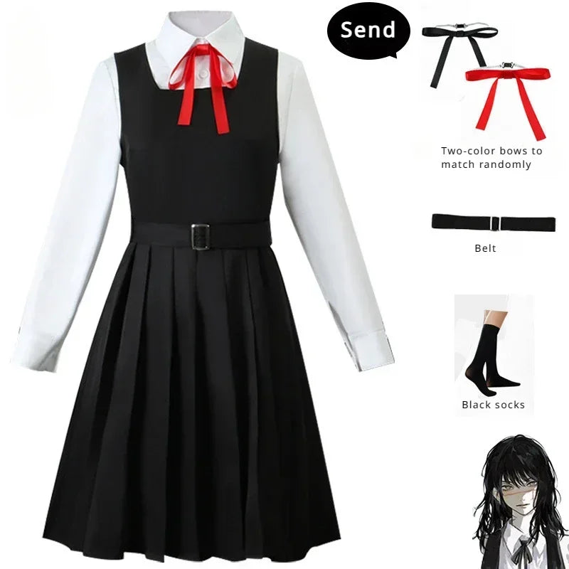 Chainsaw Man Asa Mitaka Dress Cosplay Costume