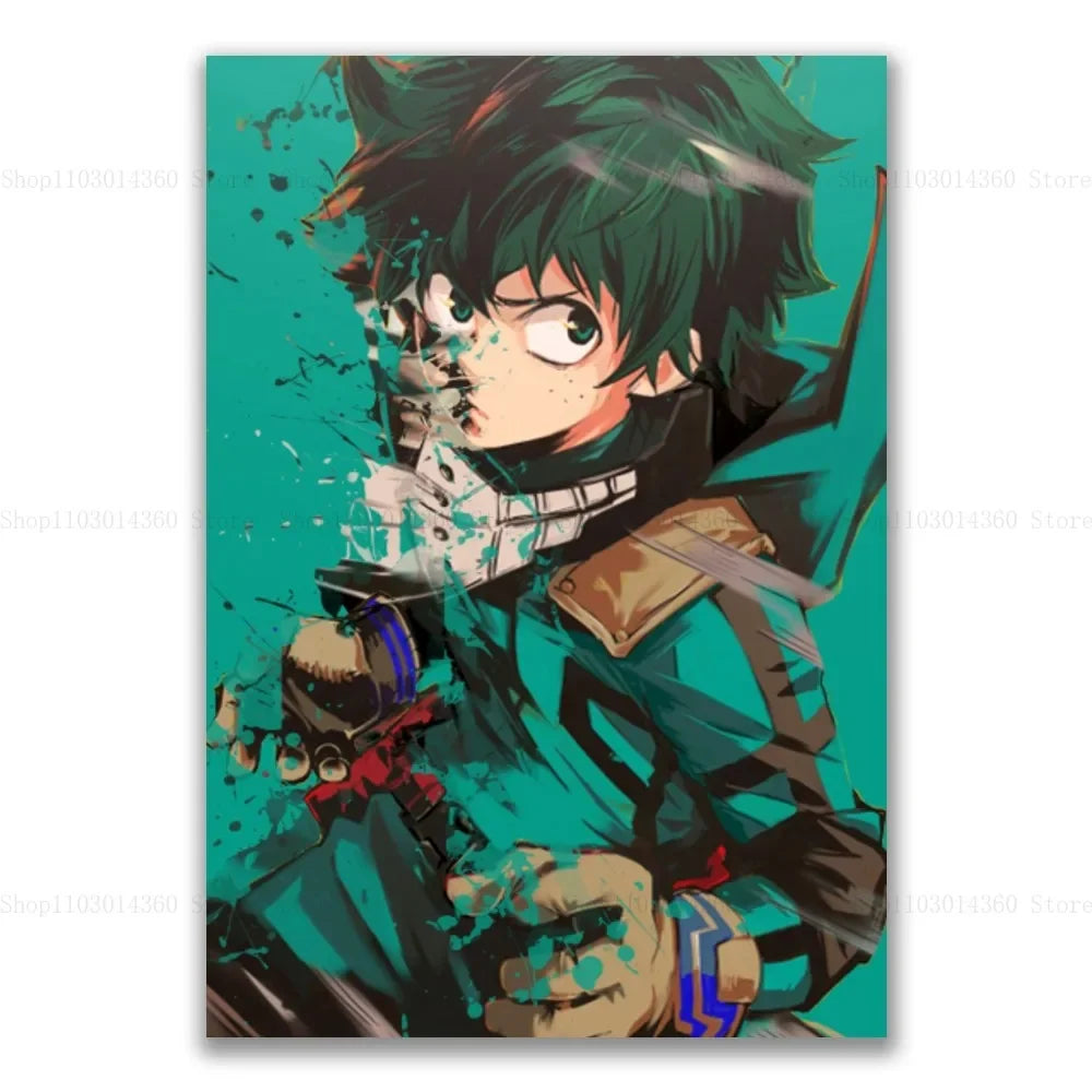 Izuku midoriya Deku My Hero Academia Poster