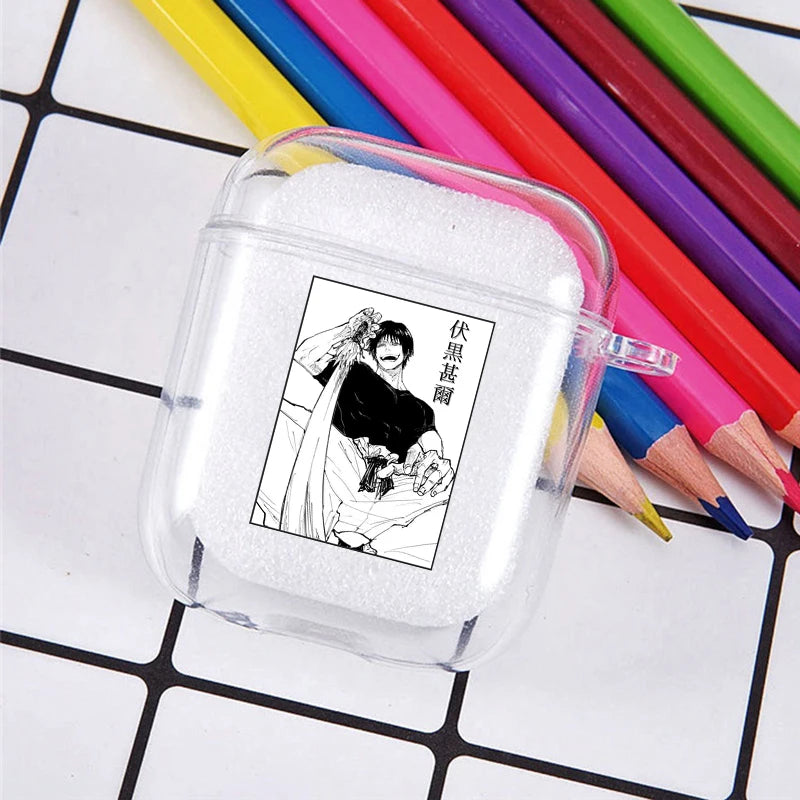 Jujutsu Kaisen Transparent TPU Case for AirPods (Variants Available)