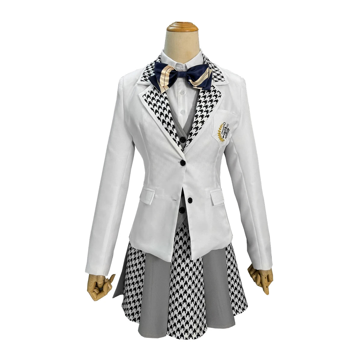 Blue Lock Manga Reo Mikage School Uniform with Wig Cosplay Costume Set