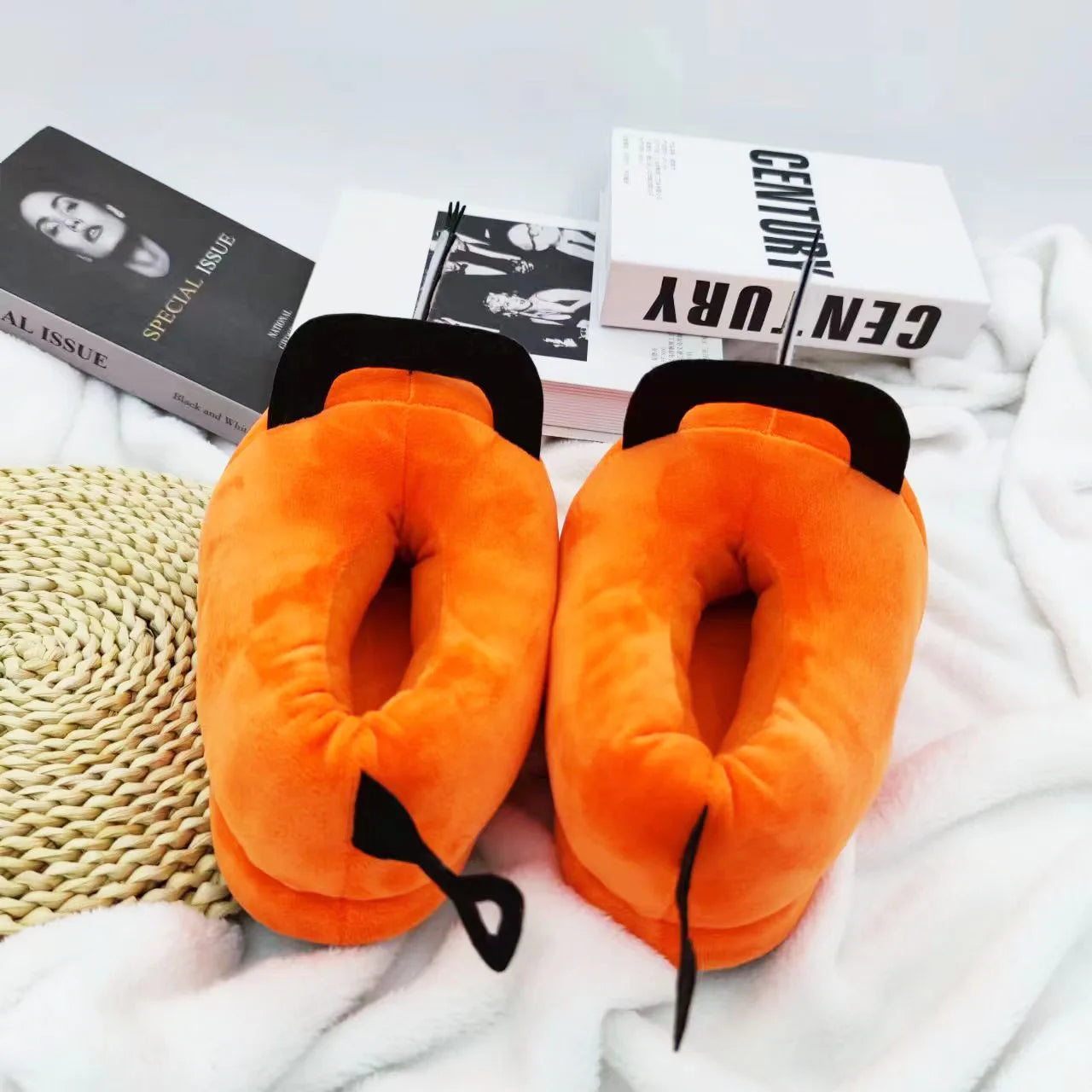 Chainsaw Man Pochita Cosplay Bedroom Slippers/Shoes