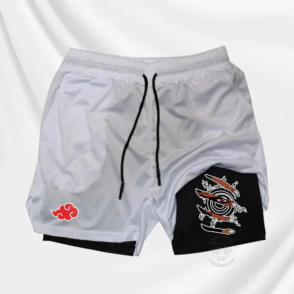 Naruto Akatsuki Sports Wear Shorts Set