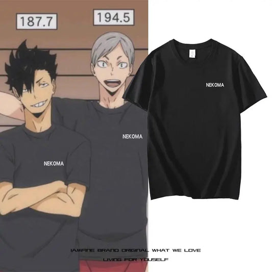 Haikyuu Anime Short Sleeve Tops Shoyo Hinata Volleyball