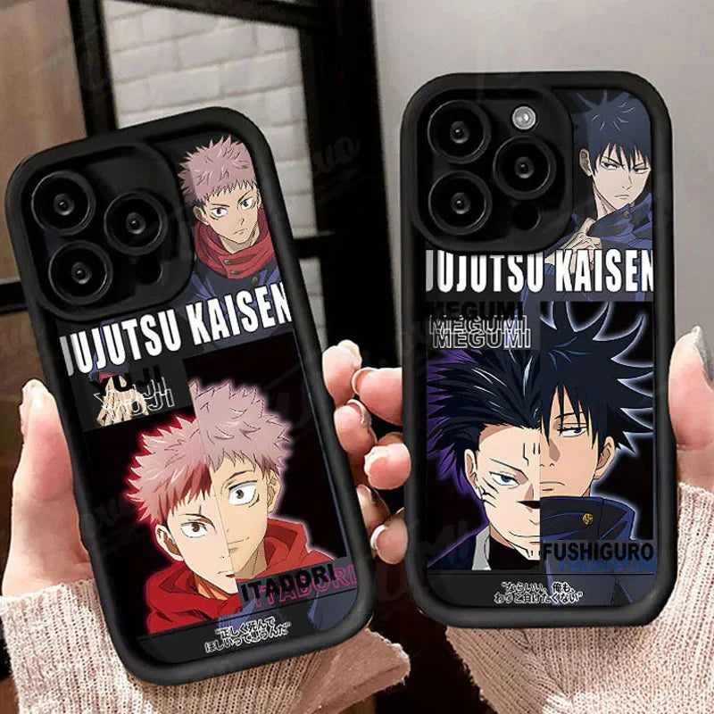 Jujutsu Kaisen Shockproof Silicone iPhone Case