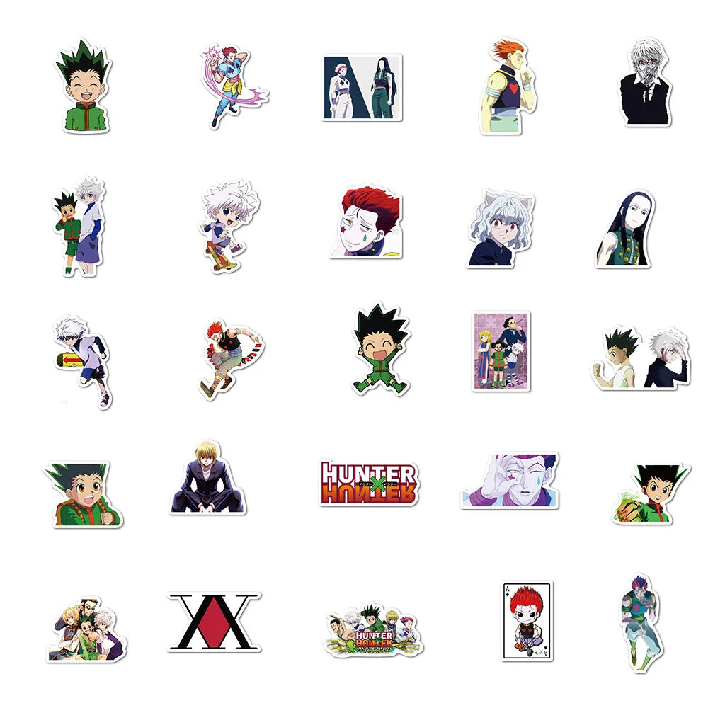 50pcs Hunter X Hunter Anime Stickers