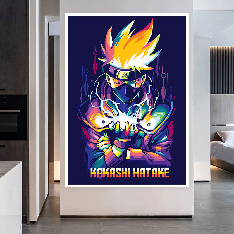 One Piece and Naruto Canvas Painting (Variants available)