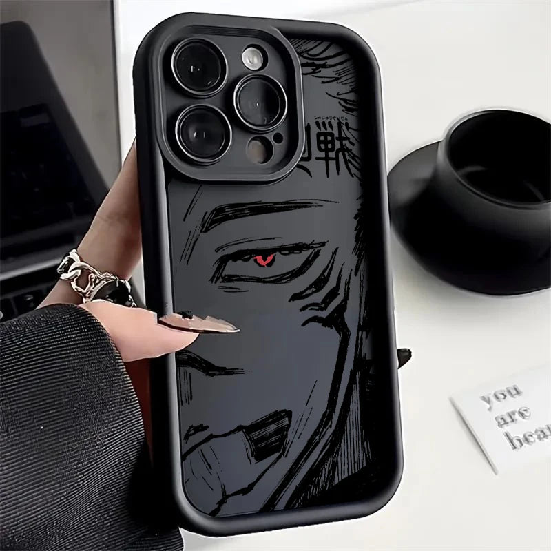 Jujutsu Kaisen Liquid Eye Ladder iPhone Case (Variants Available)