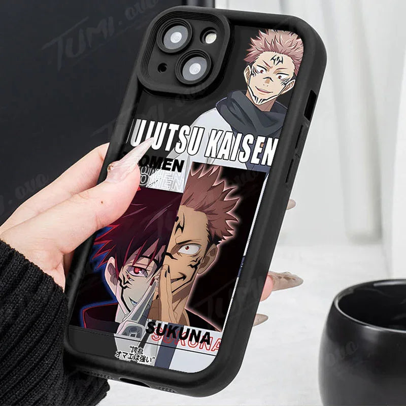 Jujutsu Kaisen Shockproof Silicone iPhone Case