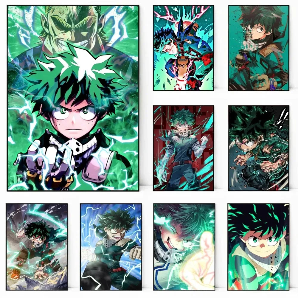 Izuku midoriya Deku My Hero Academia Poster