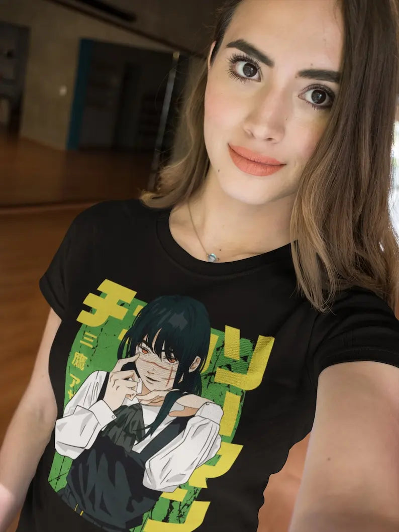 Chainsaw Man Asa Mitaka Tshirt