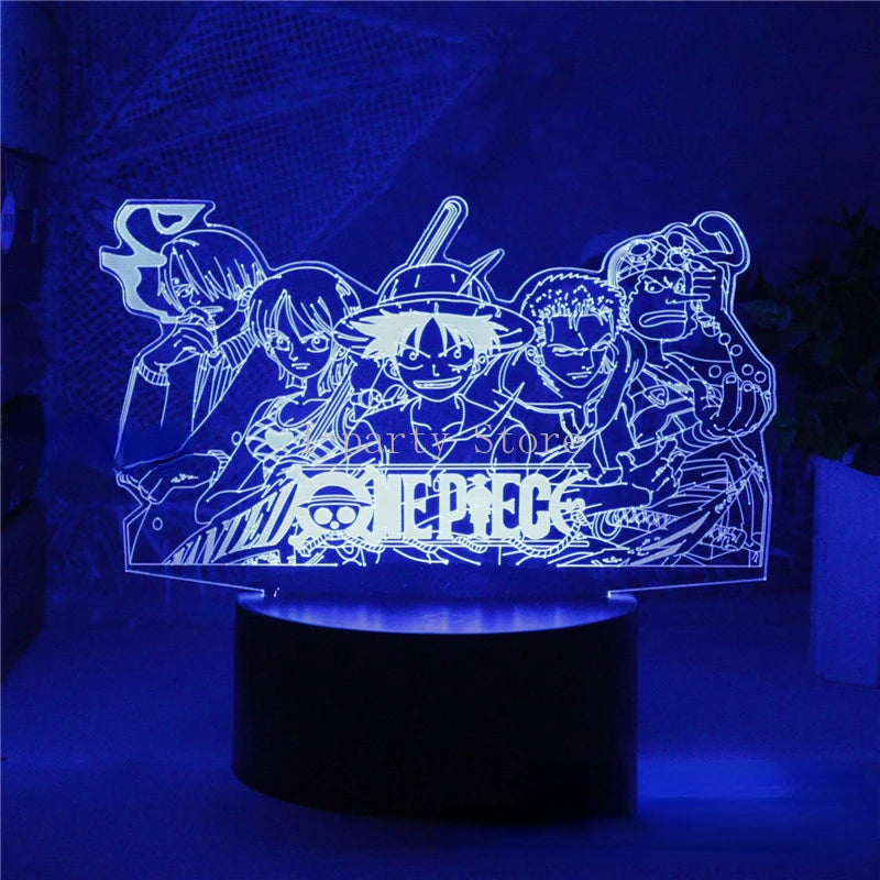 One Piece Luffy LED Night Light