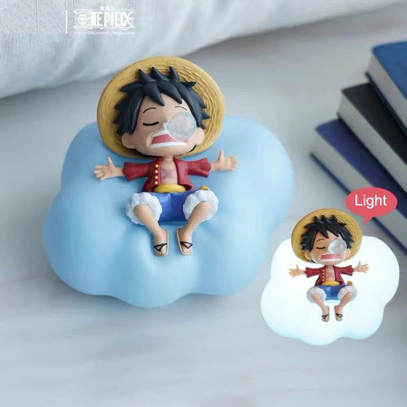 One Piece All Characters Night Light collection - LED Lamp & Anime Figure (Soft Light Bedroom Decor)