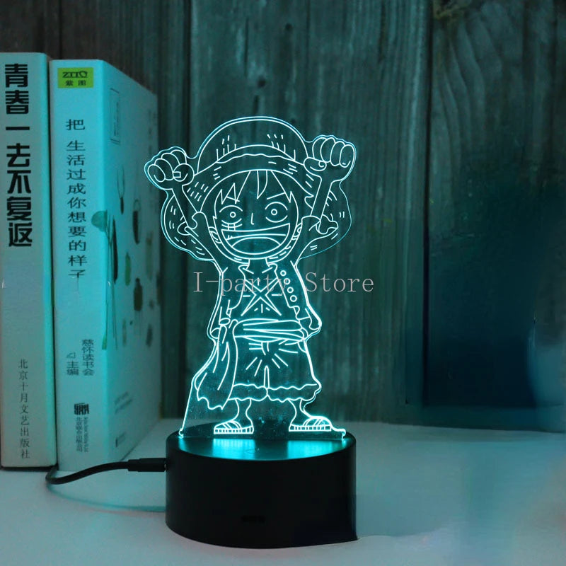 One Piece Luffy LED Night Light