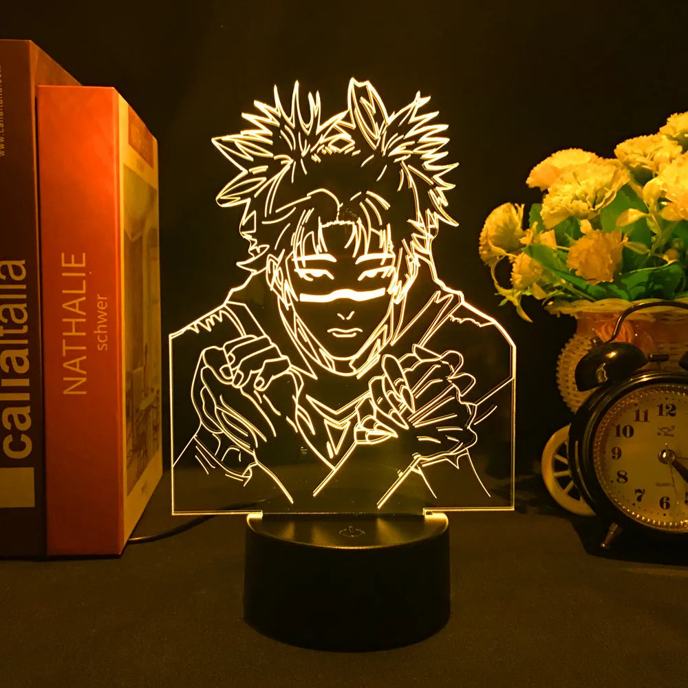 Jujutsu Kaisen LED Lamp – Ryomen Sukuna, Yuta Okkotsu & Choso Acrylic Light-Up Action Figure