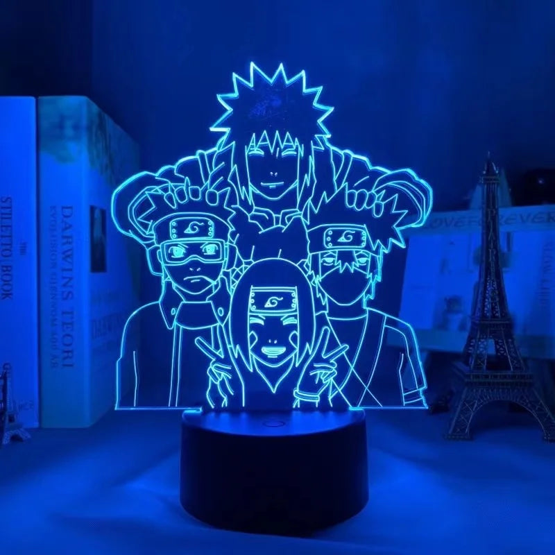 Naruto Anime Night Lamp Set (Variants Available)