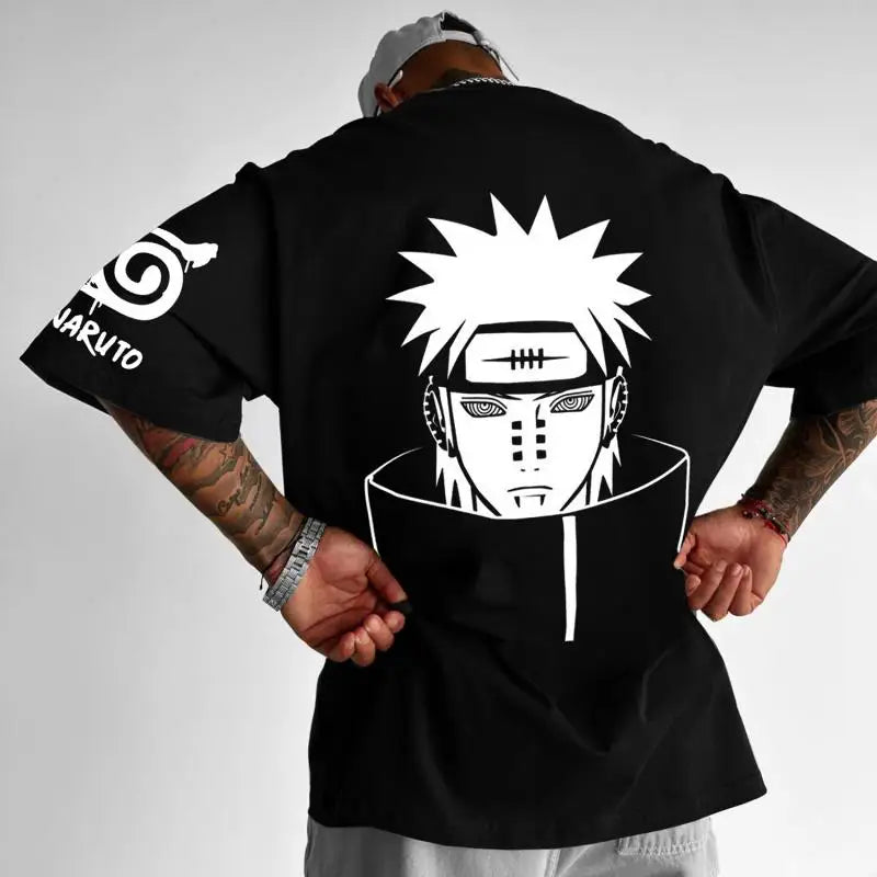 Naruto Itachi Uchiha Akatsuki & Pain Oversized T-Shirt