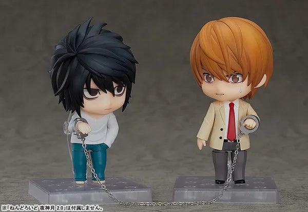 Death Note 1160 Light Yagami and 1200 L 10cm Nendoroid Action Figure/Figurine