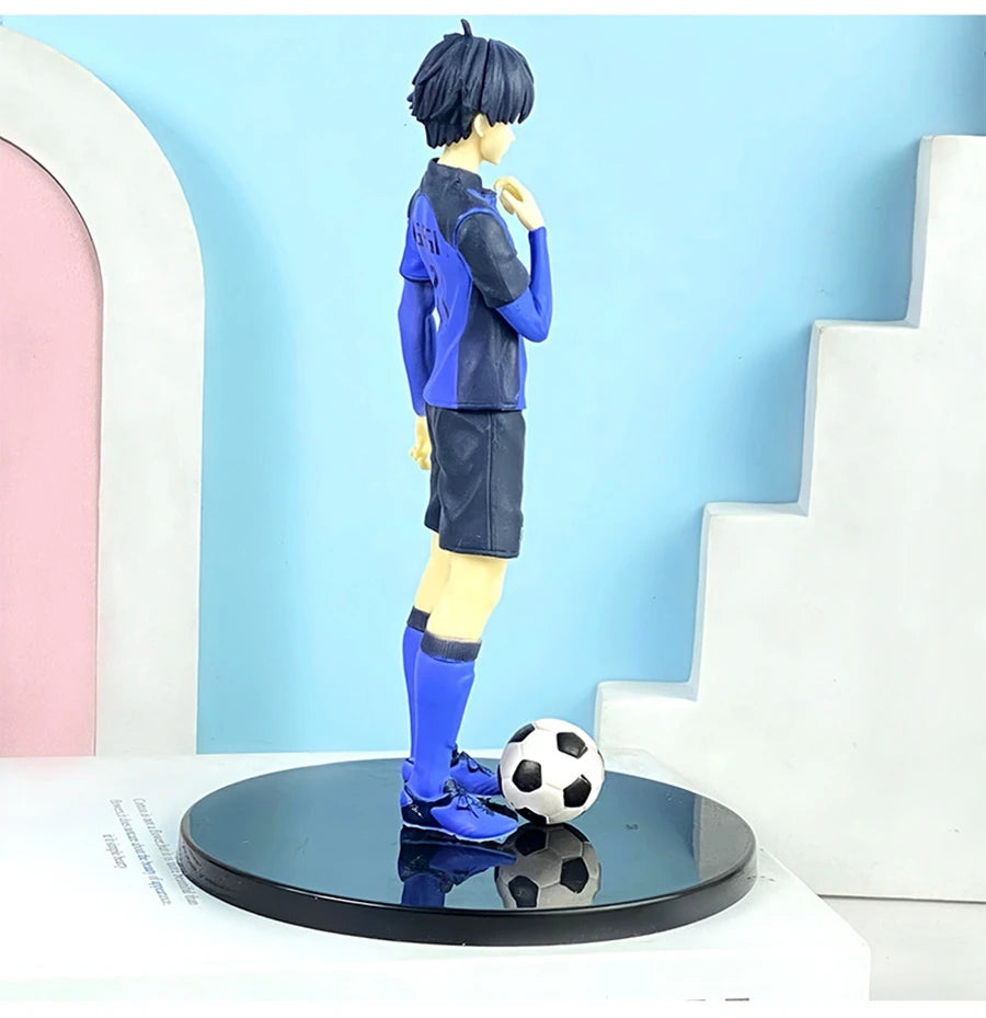 17cm Blue Lock Anime Figure/figurine Forward Isagi Yoichi