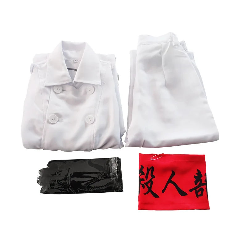 Tokyo Revengers Seishu Inui & Kokonoi Hajime Black Dragons Uniform Set/Cosplay Costume