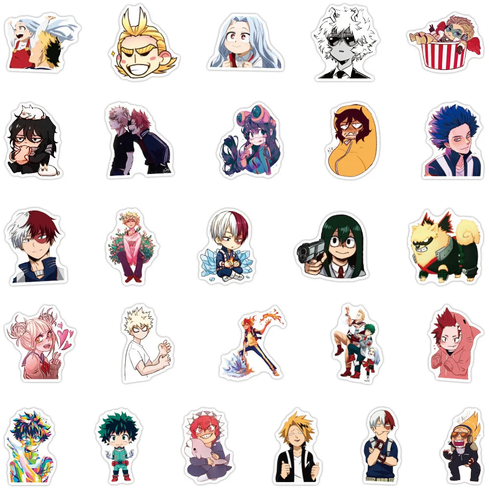 10/30/50PCS My Hero Academia Stickers