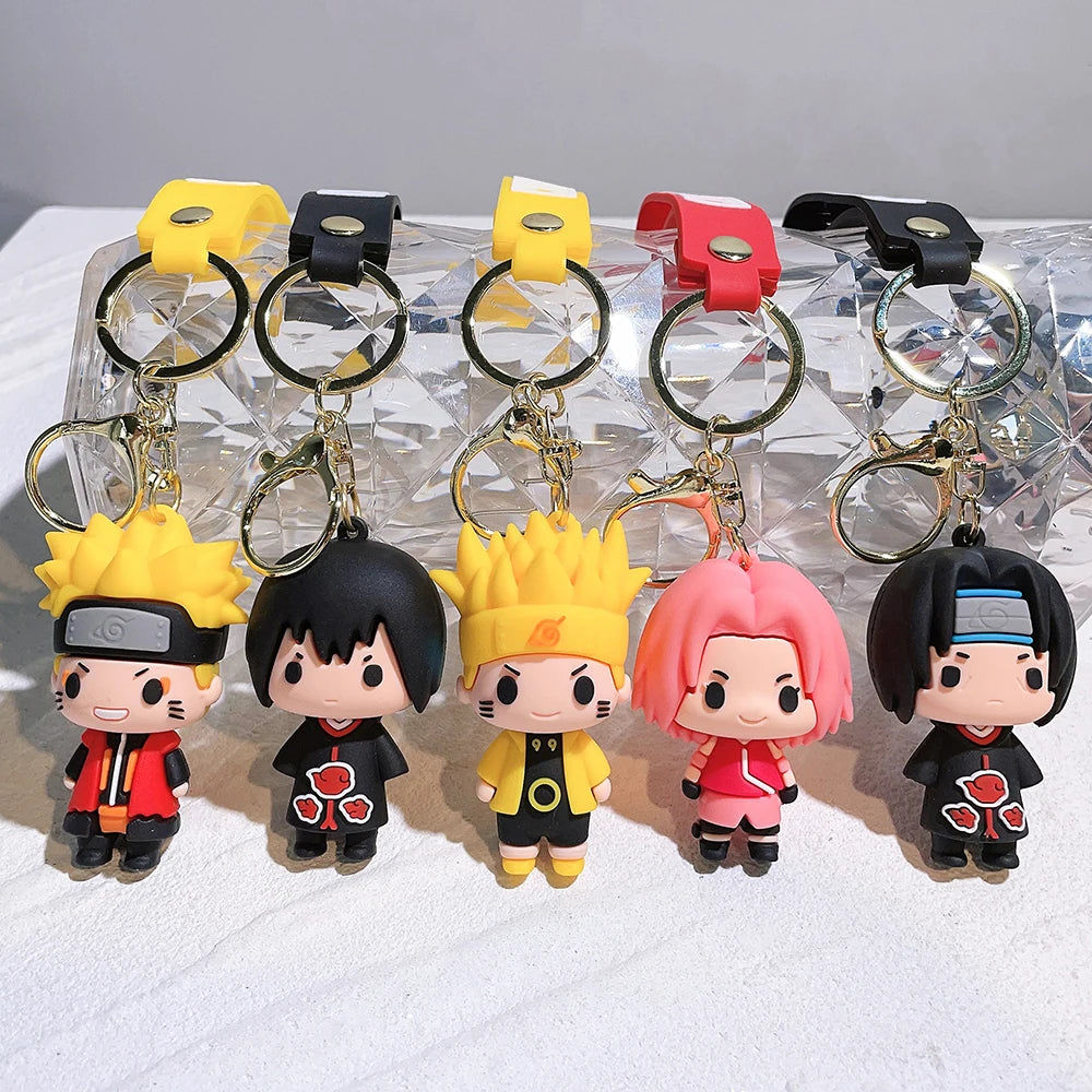 Naruto  Haruno Sakura Hatake Kakashi Gaara Uzumaki Pendant key Rings