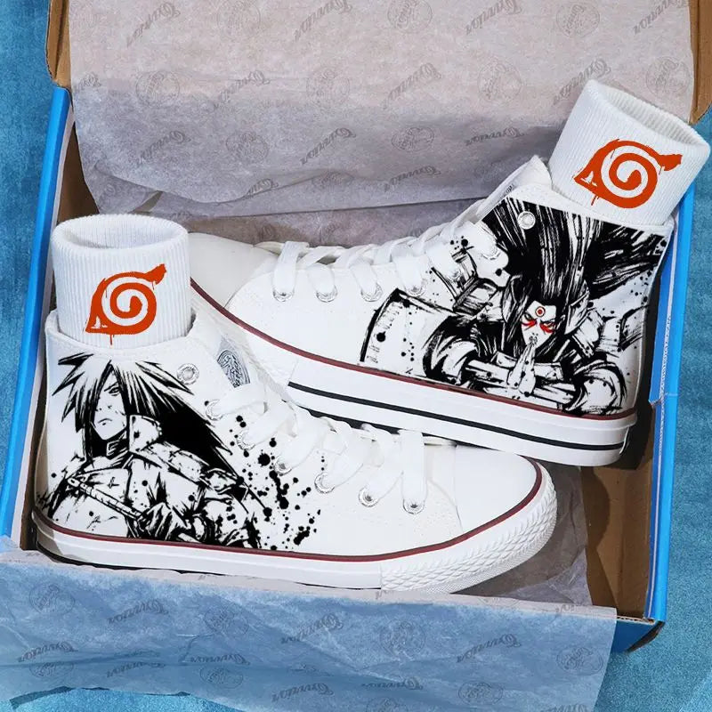 NARUTO Uzumaki Summer Canvas Shoes for Men