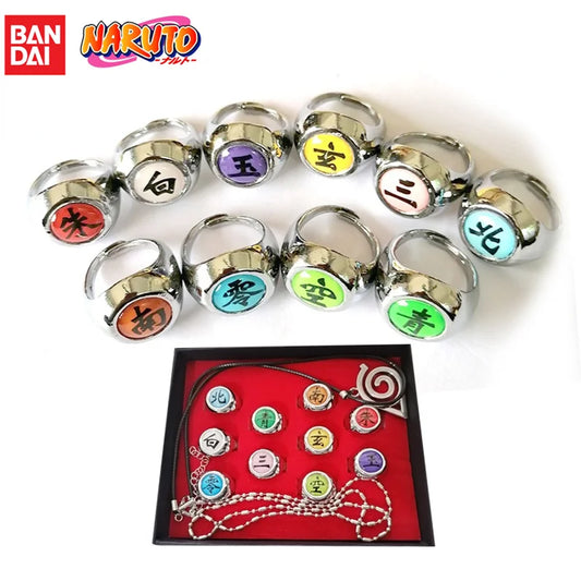 Naruto Akatsuki Sharingan Rings Set (Variants Available)