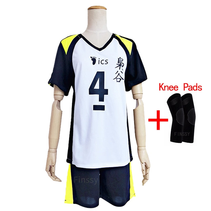 Haikyuu Cosplay Karasuno Volleyball Club Hinata Shyouyou Unisex Jerseys Uniform