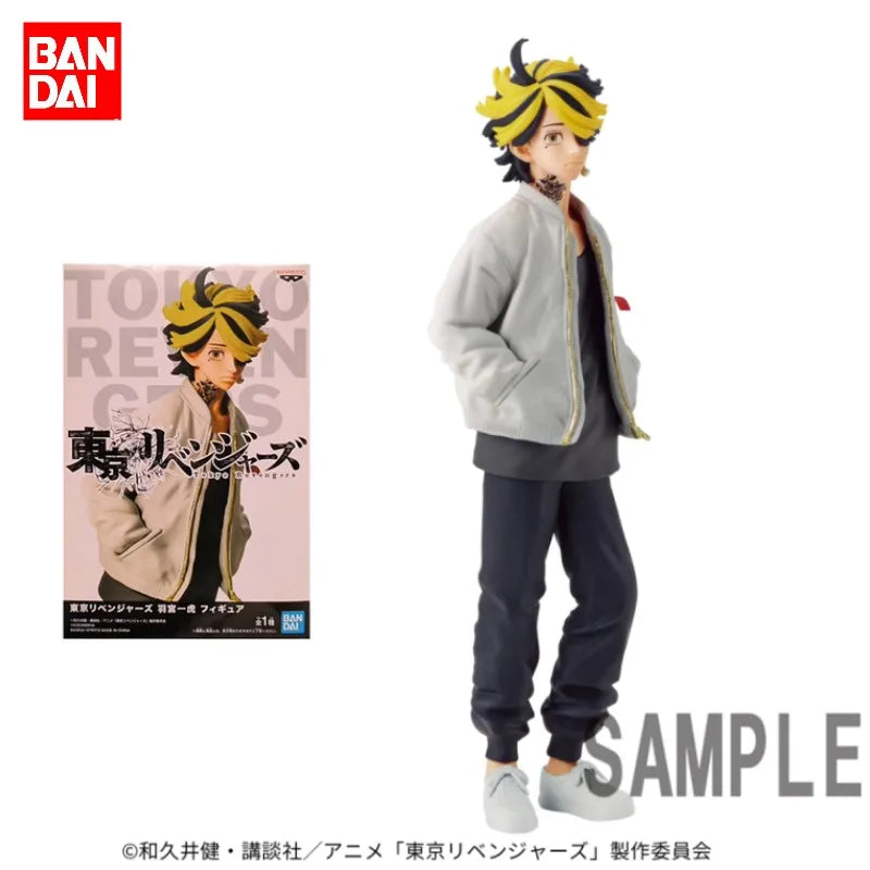 17cm Tokyo Revengers  Hanemiya Kazutora Action Figure