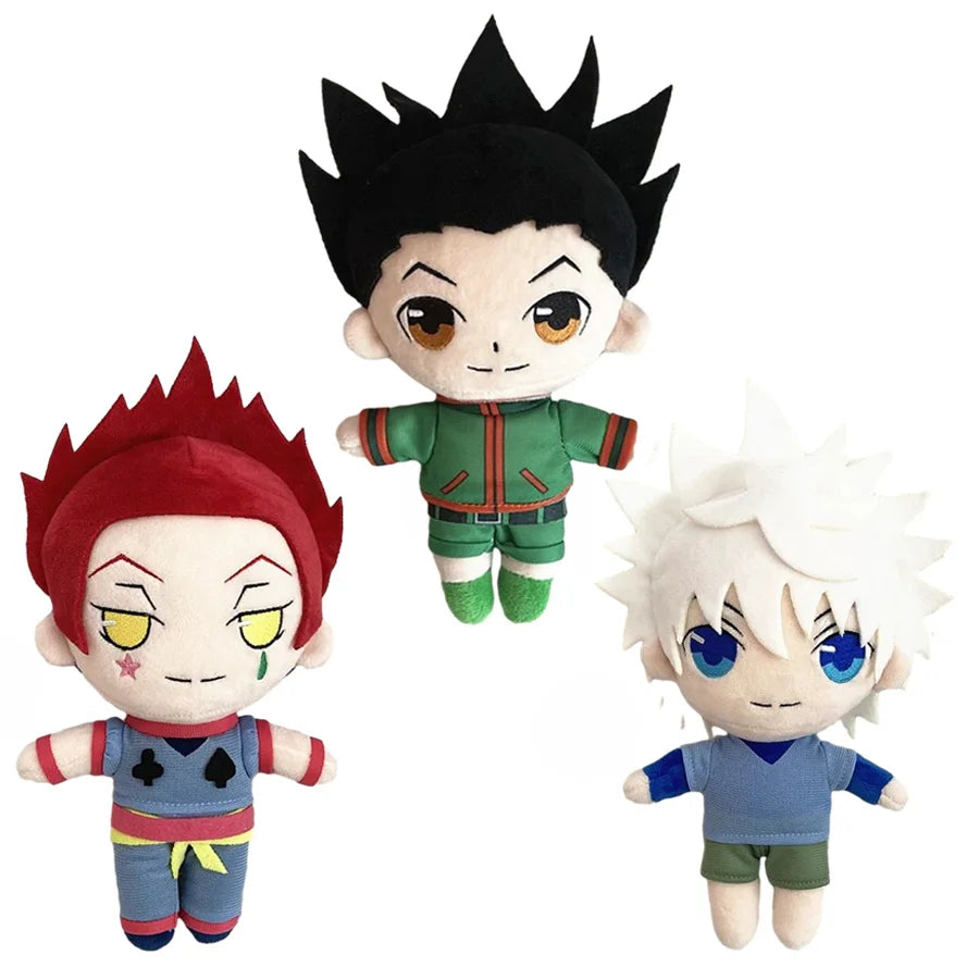 20cm Anime Hunter X Hunter  Hisoka Killua Zoldyck Plush Doll