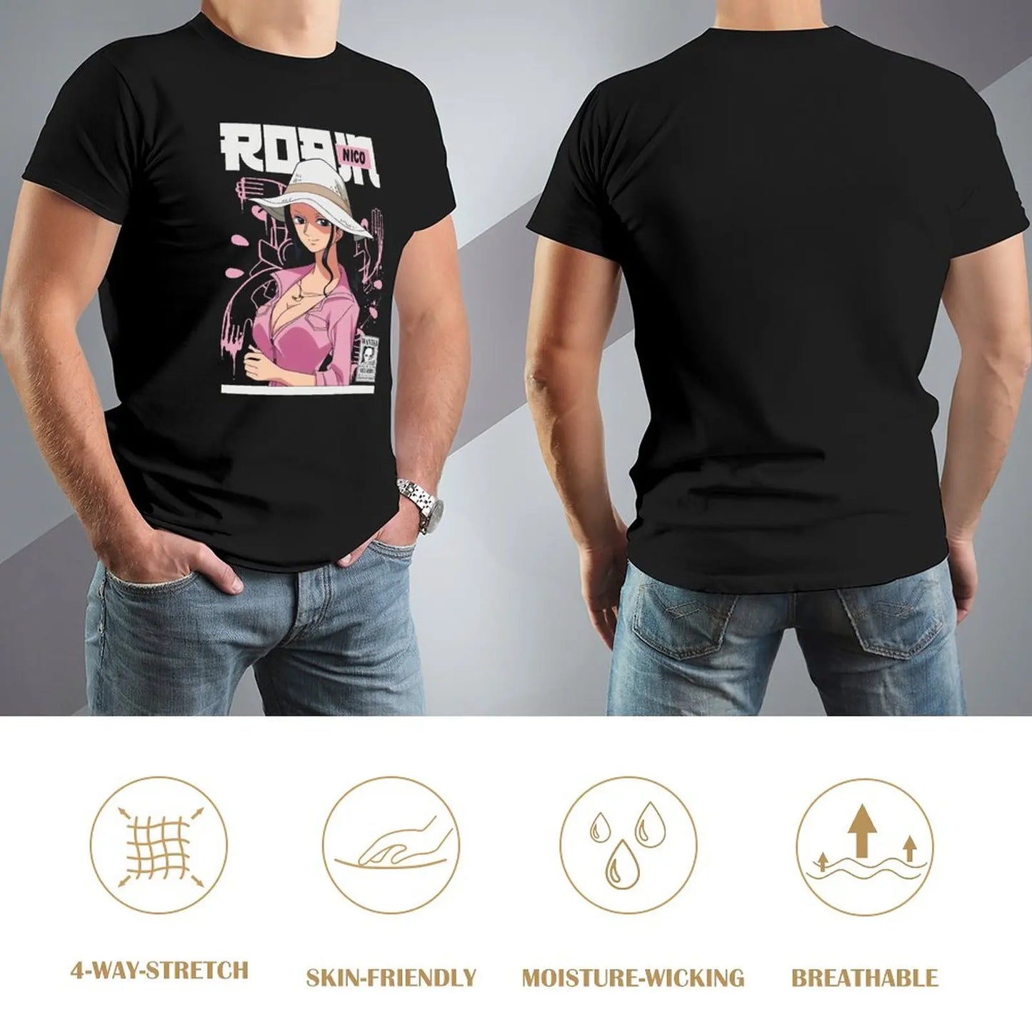 One Piece Nico Robin T-shirts