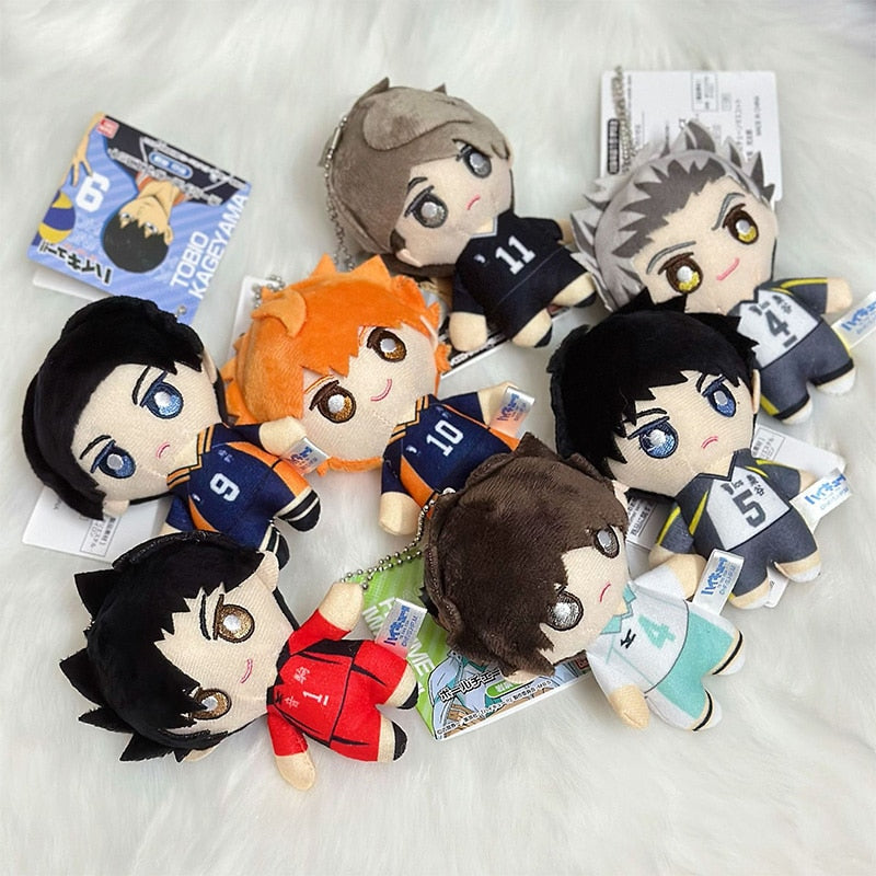 Haikyuu Plush 10cm Stuffed Keychain