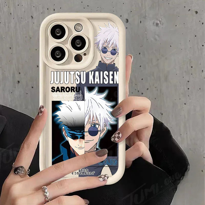 Jujutsu Kaisen Shockproof Silicone iPhone Case