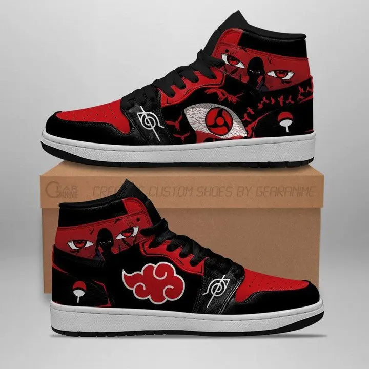 Naruto Anime Uchiha Itachi Sneakers/Shoes