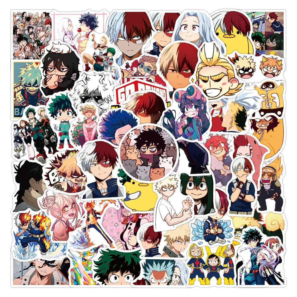 10/30/50PCS My Hero Academia Stickers