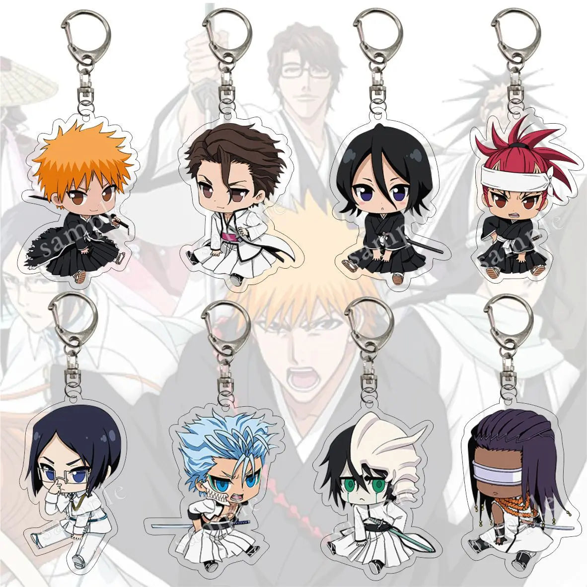 Bleach keychain (Variants available)