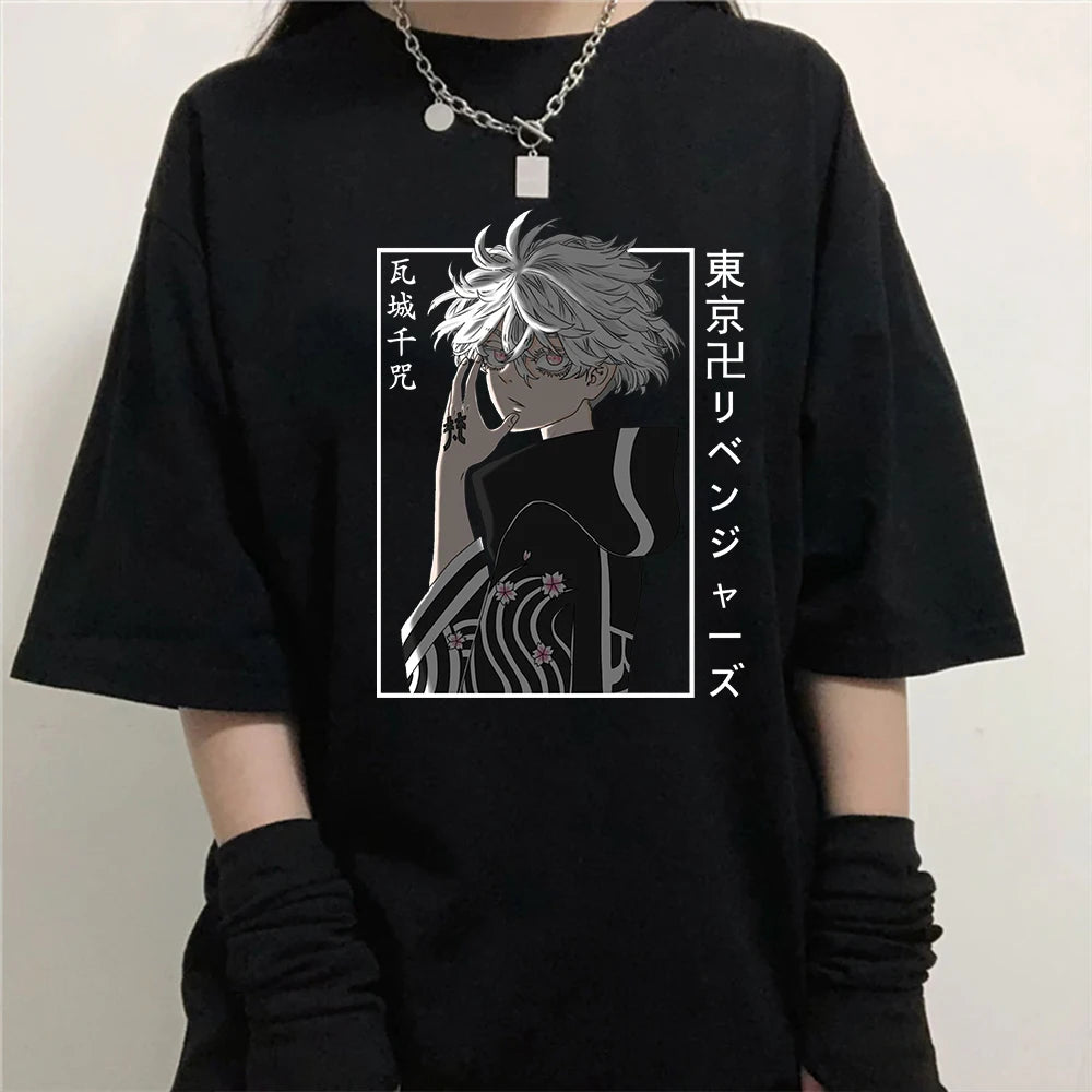 Tokyo Revengers Kawaragi Senju Graphic T-Shirt (Variants Available)