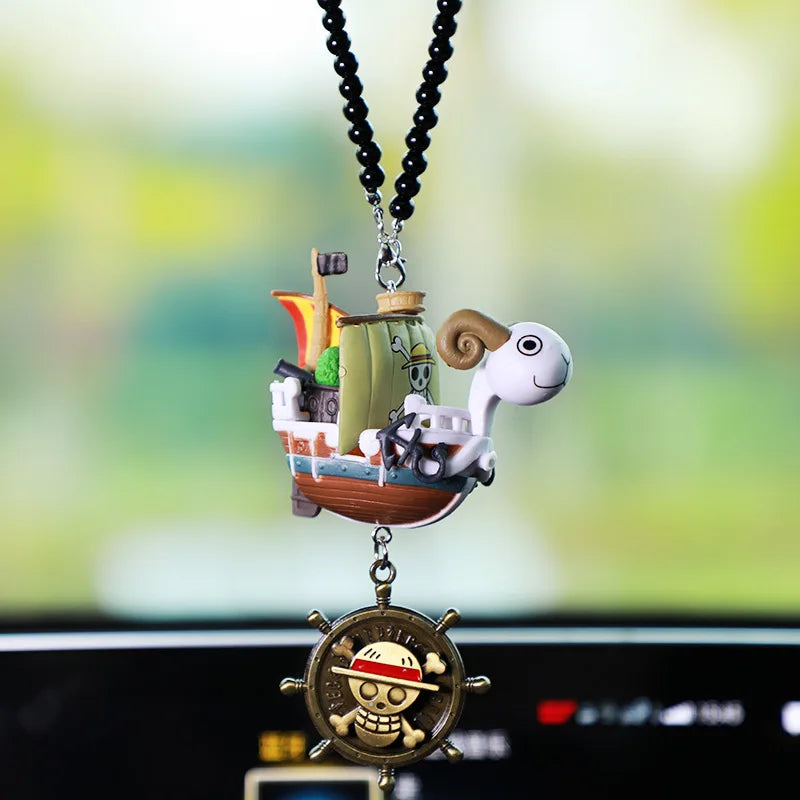 One Pieces Pirates Boat Car Pendant (Variants Available)