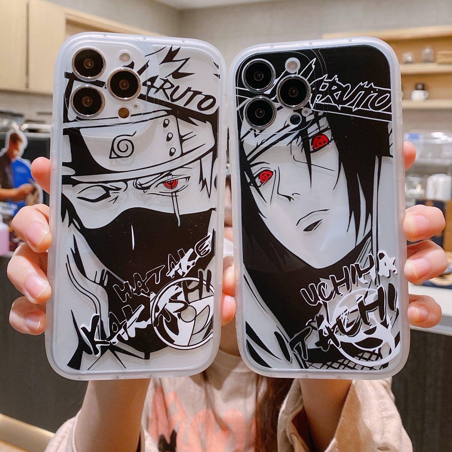 Naruto Soft Silicone iPhone Back Cover cases (Variants Available)