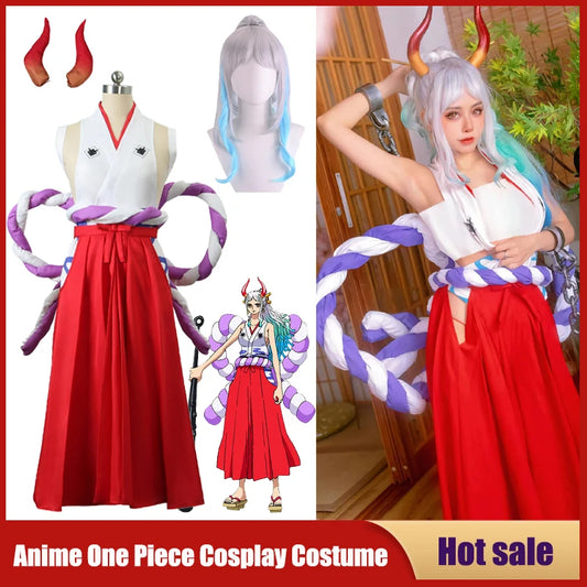 One Piece Yamato Cosplay Costume